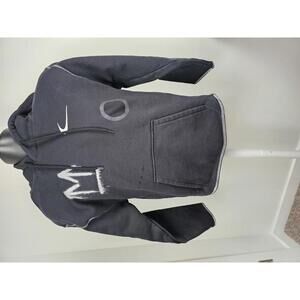 Nike Black Gray Graphic Pullover Hoodie